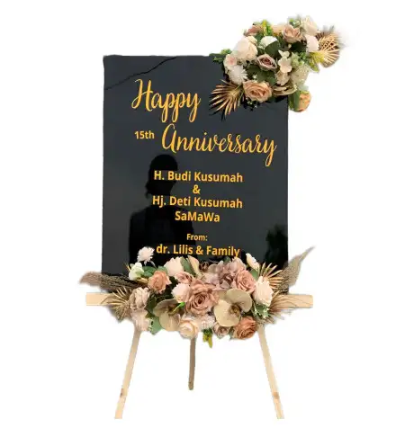 Papan Bunga Akrilik Wadaslintang