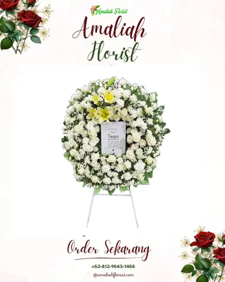 Krans Bunga Duka Wadaslintang