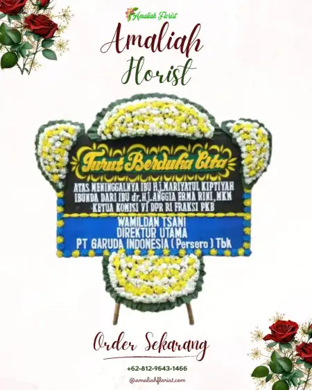 Papan Bunga Duka Wadaslintang